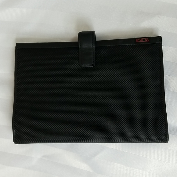 Tumi Accessories Tumi Day Calendar Planner Card Holder In Black